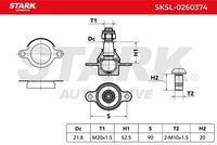 Stark SKSL-0260374 - Rótula de suspensión/carga