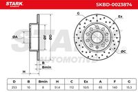 Stark SKBD-0023874 - Disco de freno
