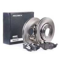RIDEX 3405B0019 - Kit frenos, freno de disco