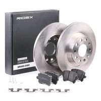 RIDEX 3405B0046 - Kit frenos, freno de disco