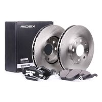 RIDEX 3405B0016 - Kit frenos, freno de disco