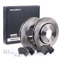 RIDEX 3405B0055 - Kit frenos, freno de disco
