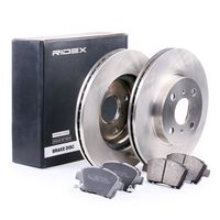 RIDEX 3405B0202 - Kit frenos, freno de disco