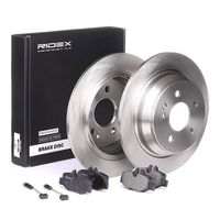 RIDEX 3405B0033 - Kit frenos, freno de disco