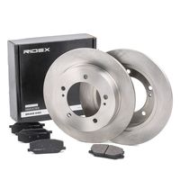 RIDEX 3405B0259 - Kit frenos, freno de disco