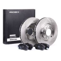 RIDEX 3405B0117 - Kit frenos, freno de disco