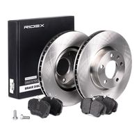 RIDEX 3405B0173 - Kit frenos, freno de disco