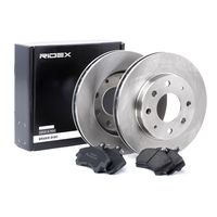 RIDEX 3405B0085 - Kit frenos, freno de disco