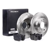 RIDEX 3405B0225 - Kit frenos, freno de disco