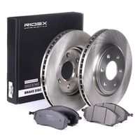 RIDEX 3405B0204 - Kit frenos, freno de disco