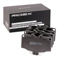RIDEX 402B0988 - Juego de pastillas de freno