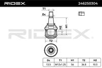 RIDEX 2462S0304 - Rótula de suspensión/carga