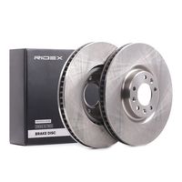 RIDEX 82B1558 - Disco de freno