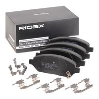 RIDEX 402B1288 - Juego de pastillas de freno