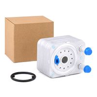RIDEX 469O0005 - Radiador de aceite, aceite motor
