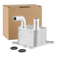 RIDEX 469O0016 - Radiador de aceite, aceite motor
