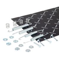 RIDEX 1502A0025 - Juego de accesorios, zapatas de freno