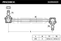 RIDEX 3229S0031 - Travesaños/barras, estabilizador