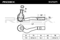 RIDEX 914T0271 - Rótula barra de acoplamiento