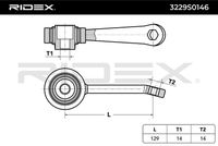 RIDEX 3229S0146 - Travesaños/barras, estabilizador