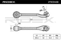 RIDEX 273C0458 - Barra oscilante, suspensión de ruedas