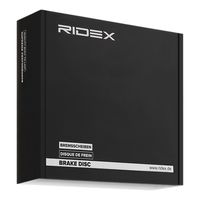 RIDEX 82B0653 - Disco de freno