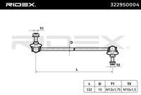 RIDEX 3229S0004 - Travesaños/barras, estabilizador