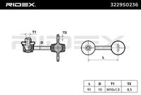 RIDEX 3229S0236 - Travesaños/barras, estabilizador