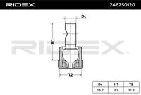 RIDEX 2462S0120 - Rótula de suspensión/carga