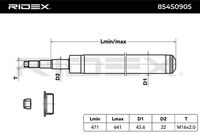 RIDEX 854S0905 - Amortiguador