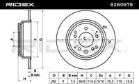 MOTAQUIP LVBD913Z - Disco de freno - COATED