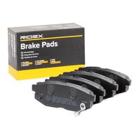 RIDEX 402B0801 - Juego de pastillas de freno