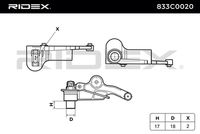 RIDEX 833C0020 - Generador de impulsos, cigüeñal