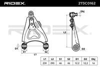 RIDEX 273C0162 - Barra oscilante, suspensión de ruedas