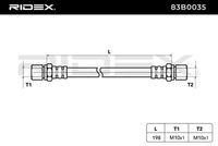 RIDEX 83B0035 - Tubo flexible de frenos