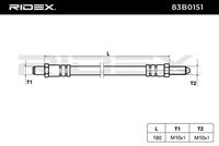 RIDEX 83B0151 - Tubo flexible de frenos