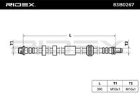 RIDEX 83B0267 - Tubo flexible de frenos