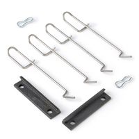 RIDEX 1164A0026 - Kit de accesorios, pastillas de frenos