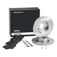 RIDEX 3405B0156 - Kit frenos, freno de disco