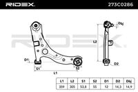 RIDEX 273C0286 - Barra oscilante, suspensión de ruedas