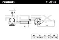 RIDEX 914T0130 - Rótula barra de acoplamiento