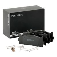 RIDEX 402B1257 - Juego de pastillas de freno