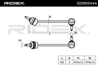RIDEX 3229S0444 - Travesaños/barras, estabilizador