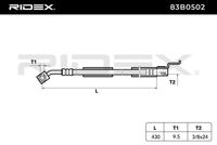 RIDEX 83B0502 - Tubo flexible de frenos