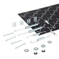 RIDEX 1502A0049 - Juego de accesorios, zapatas de freno