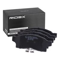 RIDEX 402B1070 - Juego de pastillas de freno