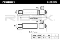 RIDEX 854S2212 - Amortiguador
