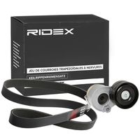 RIDEX 542R0421 - Juego de correas trapeciales poli V