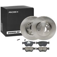 RIDEX 3405B0332 - Kit frenos, freno de disco