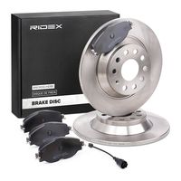 RIDEX 3405B0411 - Kit frenos, freno de disco